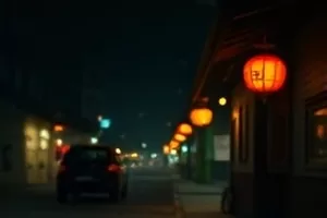 《雪线的另一侧》剧照：雪山脚下的小木屋与袅袅炊烟